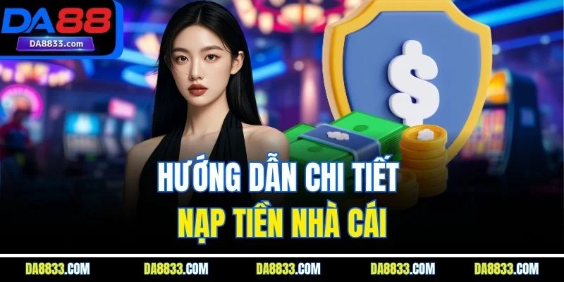 Hướng dẫn chi tiết nạp tiền nhà cái