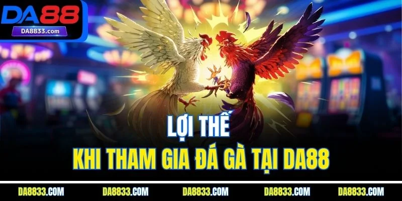 Lợi thế khi tham gia đá gà tại DA88
