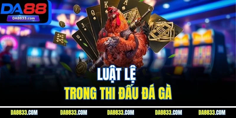 Luật lệ trong thi đấu đá gà
